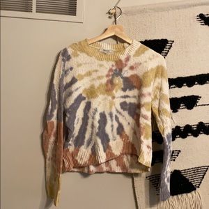 Madewell tie dye sweater